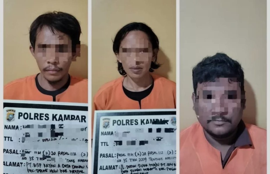 Polisi Kejar 3 Pengedar Narkoba Sampai ke Kandang Ayam di Desa Danau Lancang