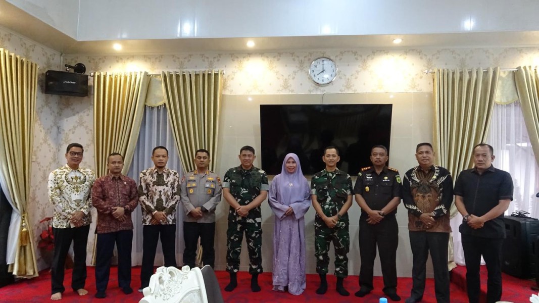 Perkuat Sinergi Daerah dan TNI, Wakil Bupati Inhil Hadiri Silaturahmi Bersama Danrem 031/Wira Bima