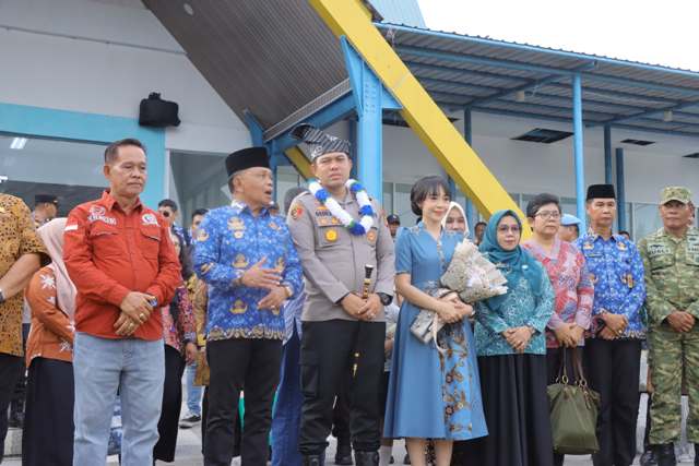 Disambut Meriah dengan Tradisi Melayu, AKBP Gede Prasetia Adi Sasmita Resmi Tiba di Kepulauan Meranti