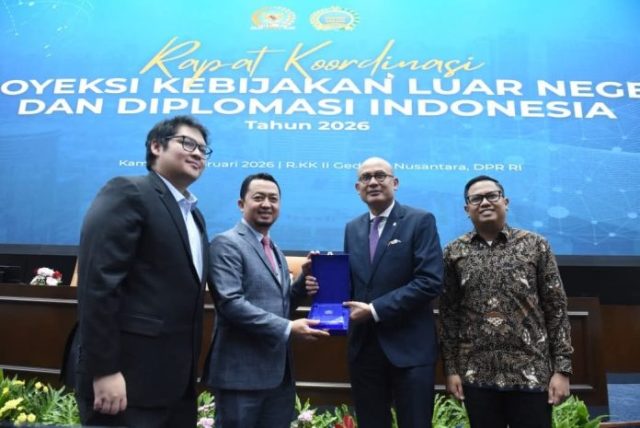 BKSAP DPR RI Bahas Keterlibatan Indonesia dalam Board of Peace di Rakor Bersama Kemlu