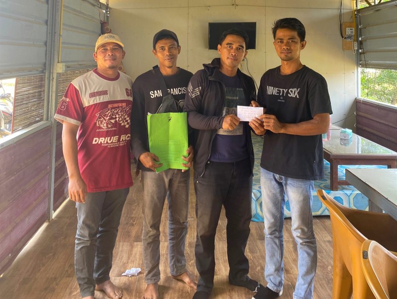 PT Pancawaskita Mitra Agrinas Kebun Rakit Kulim Dukung Semarak HUT RI di Talang Perigi