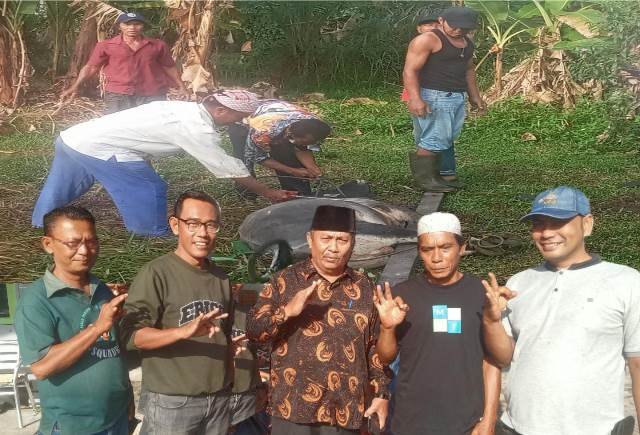 Kembali dapat Kepercayaan dari Pemda Bengkalis, DPD PWMOI Sembelih Sapi Qurban