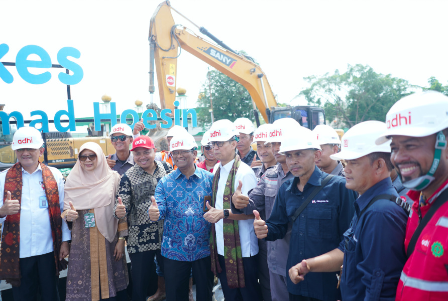 ADHI Dukung Peresmian Proyek Gedung Onkologi RSMH, Langkah Nyata dalam Peningkatan Layanan Kesehatan di Sumatera