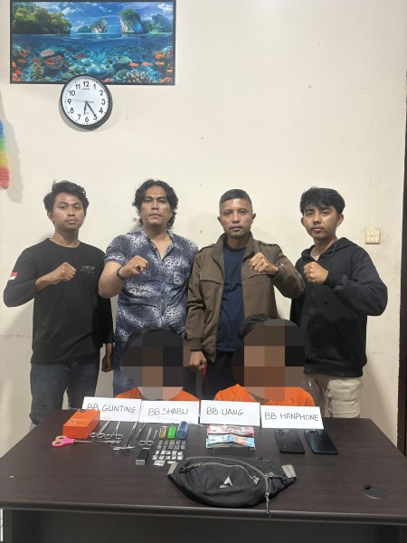 Lagi dan Lagi, Dipenghujung Operasi Gaktib Polsek Enok Berhasil Berantas Peredaran Narkoba