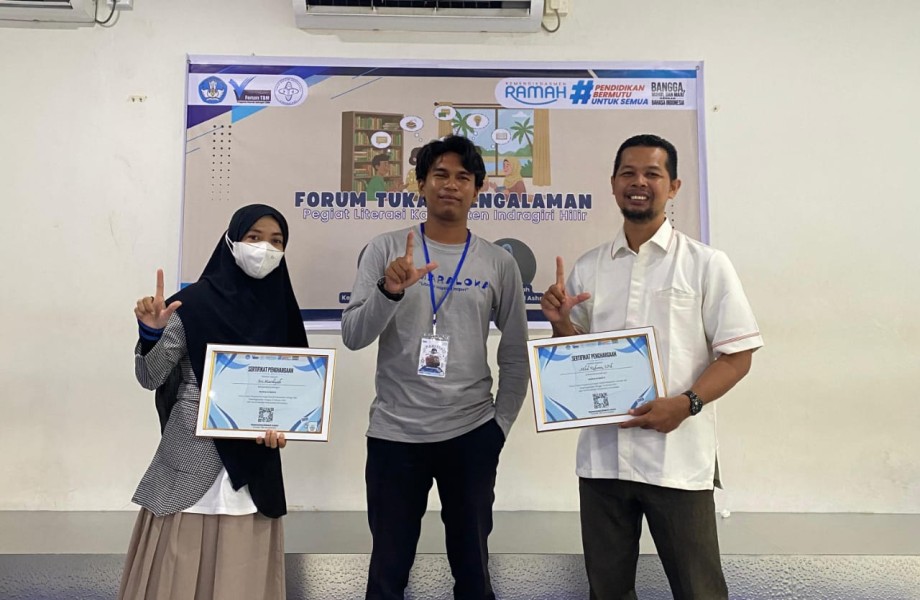 Penggiat Literasi Inhil Gelar Kegiatan dengan Tema Cek Fakta Melek Media