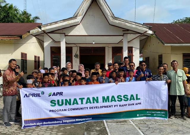 CD RAPP Hadirkan Manfaat Nyata bagi Masyarakat Melalui Sunatan Massal di Desa Air Hitam
