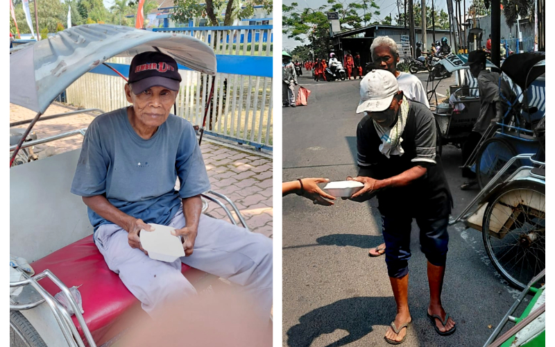 Nasi Jumat Berkah Terus Bergulir, Manfaatnya Kian Mengalir