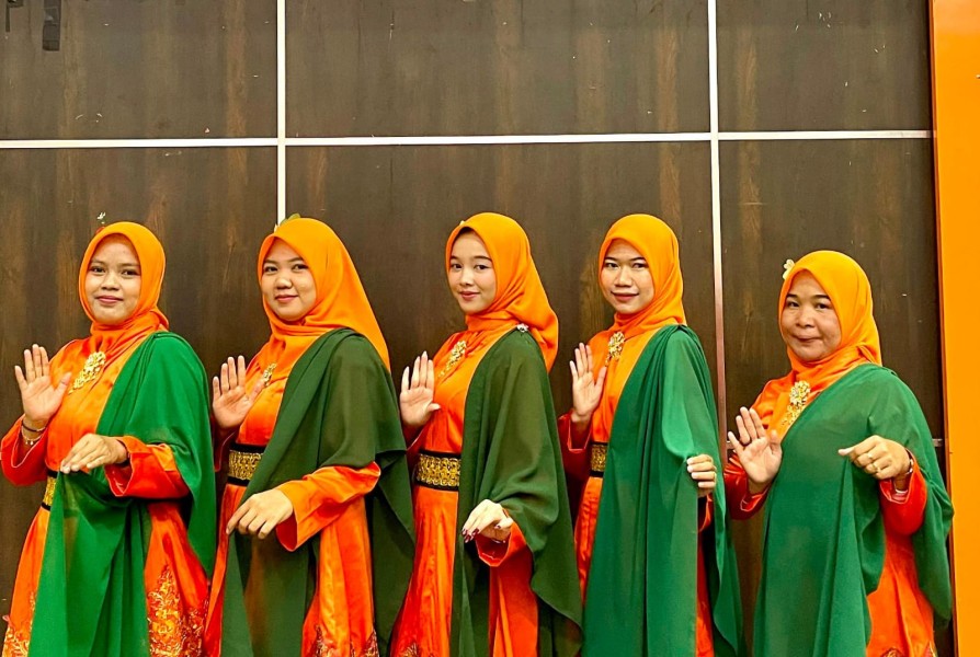 Srikandi Dinas PMD Ikuti Lomba Kreasi Tari Joget Mande, Meriahkan Hari Anak Nasional 2026
