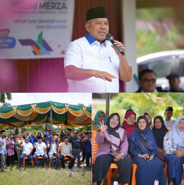 Warga Sabak Auh Keluhkan Minimnya Penerangan Jalan, Alfedri Beri Solusi Melalui Program Siak Terang