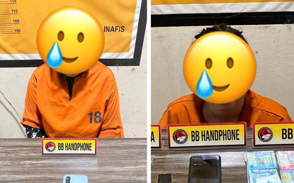 Parah, Dua Wanita Cantik di Inhil Jadi Pengedar Narkoba