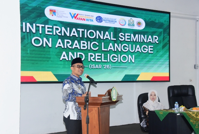 Wabup Bengkalis Buka Seminar Internasional Bahasa Arab dan Agama di IAIN Datuk Laksamana