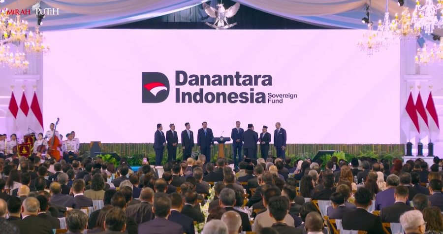 Para Mantan Presiden dan Wapres Hadiri Peresmian Danantara
