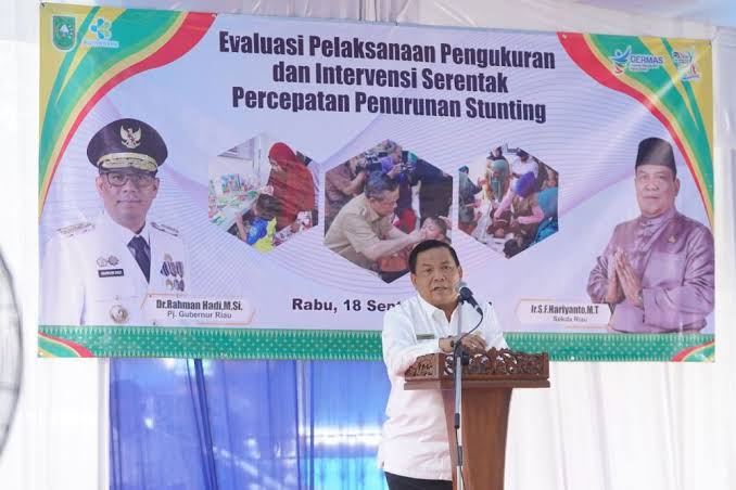 Dalam Waktu Dekat Kemenkes RI Melakukan Kegiatan Survei Status Gizi Indonesia ke Posyandu Kabupaten/Kota se-Provinsi Riau, Sekdaprov: Minta Kader Posyandu Siapkan Diri