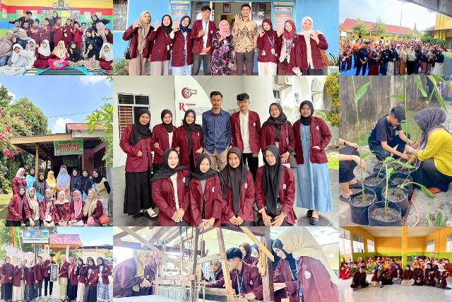 Universitas Abdurrab Gelar KKN 2025 di Payung Sekaki: Empat Misi Mewujudkan Riau Bedelau dan SDM Berkilau