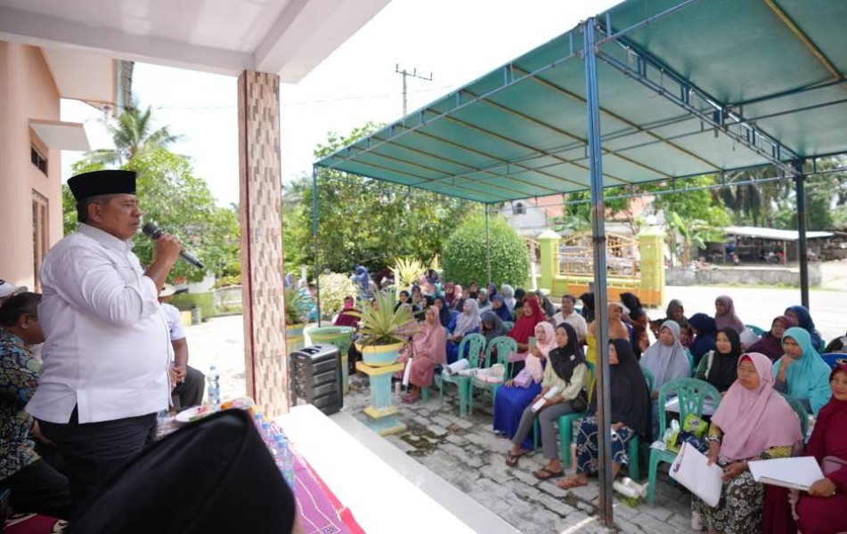 Alfedri-Husni Gaungkan Program Bujang Kampung dan Internet Gratis untuk Kemudahan Warga di Koto Gasib