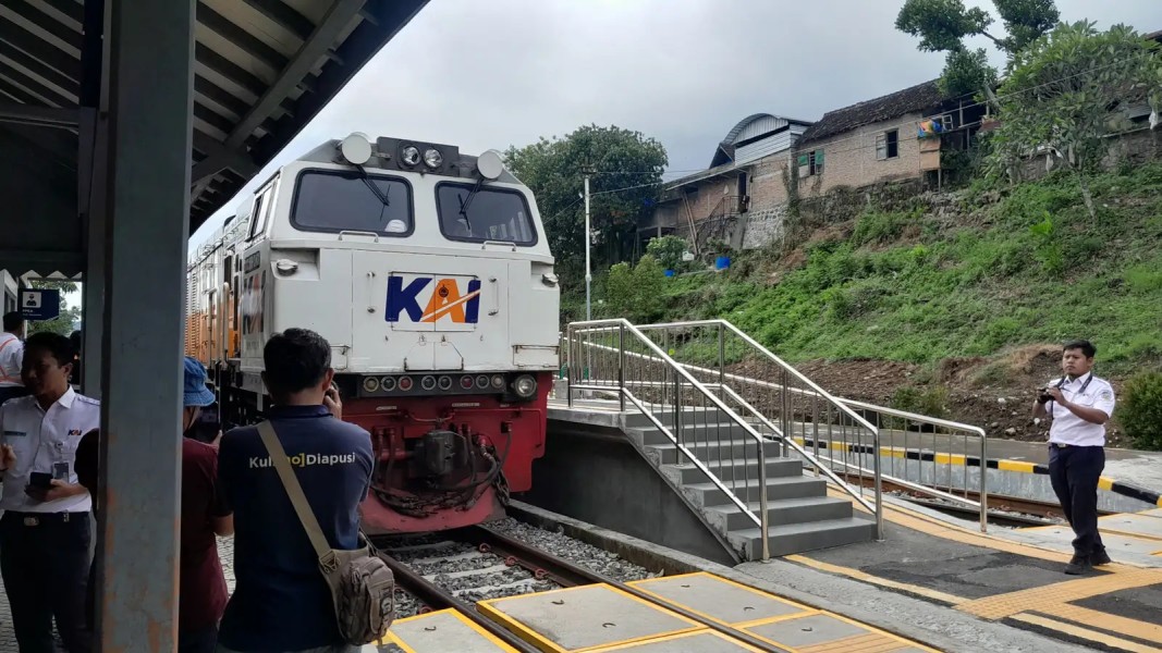 Jalur Kereta Api Solo ke Wonogiri Diujicoba: Perjalanan Jadi Lebih Cepat dengan Kecepatan 100 KM PerJam