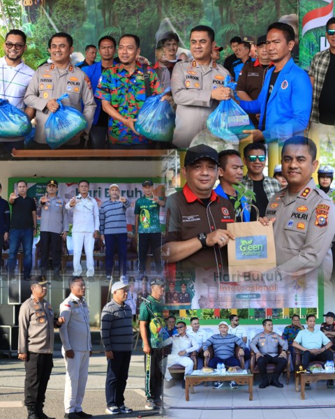 Pagi yang Menyatukan di Gajah Mada: Polres Inhil, May Day 2026 Simbol Perjuangan Sekaligus Jembatan Persaudaraan