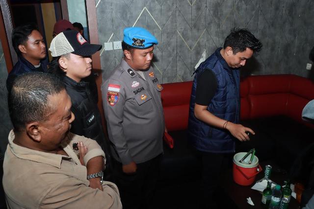 Polres Kep. Meranti Gelar Razia Serentak di Tempat Hiburan Malam, Cegah Peredaran Narkoba