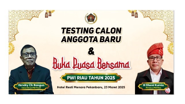 Digelar Minggu Besok, Kabupaten Kota Sambut Antusias Testing Calon Anggota Muda PWI Riau