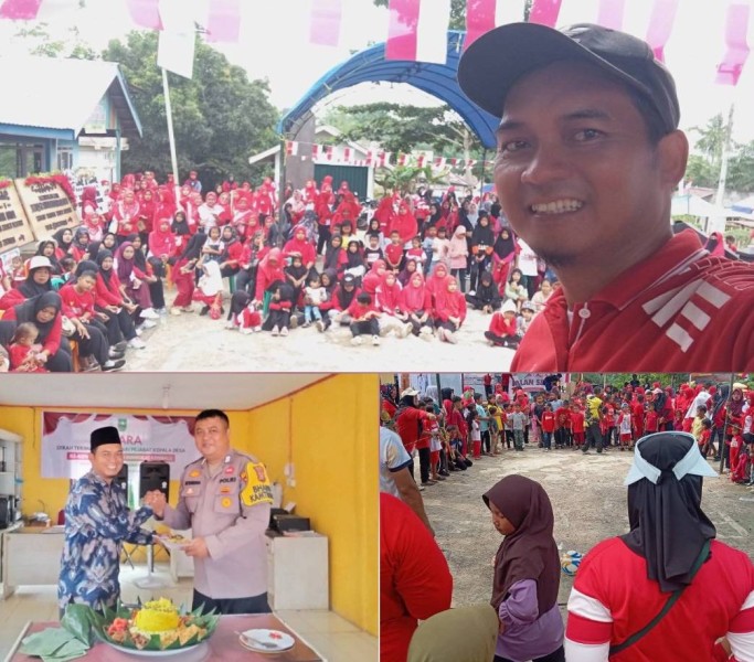 Sukses Gelar Rangkaian Acara HUT RI ke-80 di Desa Pandan Wangi, Warga Antusias Berpartisipasi