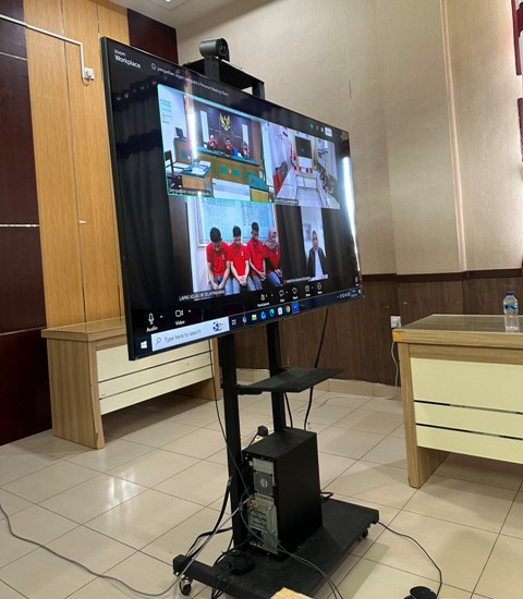 Kejari Meranti Kembali Gelar Sidang Bersama Pengadilan Putuskan Perkara Narkotika
