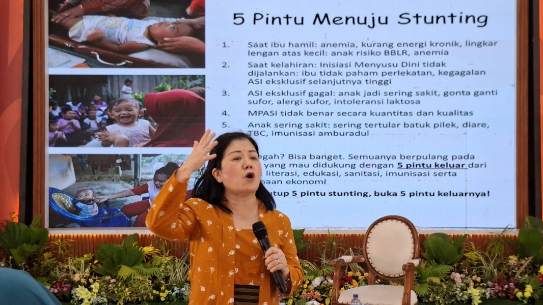 Hadirkan Tan Shot Yen, TP PKK Situbondo Perkuat Gerakan Pencegahan Stunting