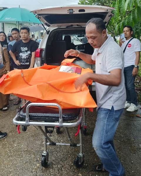 Guru SMPN 4 Taluk Kuantan Meregang Nyawa di Tangan Suaminya Sendiri dan Langsung Kabur Melarikan Diri