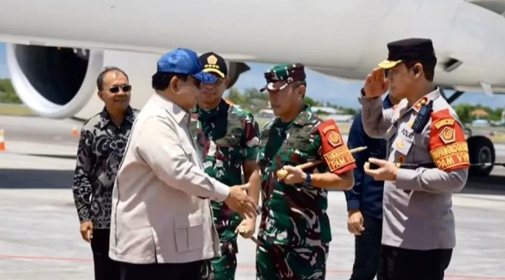 Dari Abu Dhabi, Presiden Prabowo Tiba di Bali untuk Tinjau Dampak Banjir