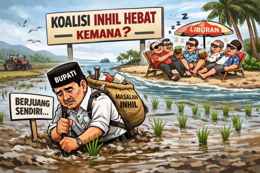 RAPBD 2026: Bupati Babak Belur, Koalisi Inhil Hebat Tinggal Nama?