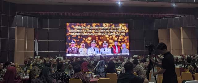 Bupati Inhil Sambut Baik Kajari Inhil dan Ketua Pengadilan Negeri Tembilahan yang Baru