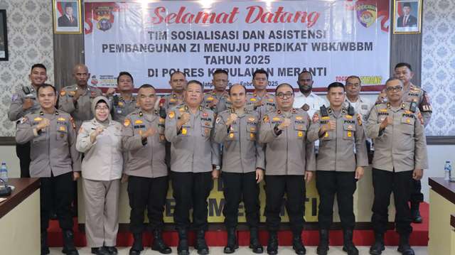 Sosialisasi dan Asistensi Pembangunan Zona Integritas Menuju WBK WBBM Tahun 2025