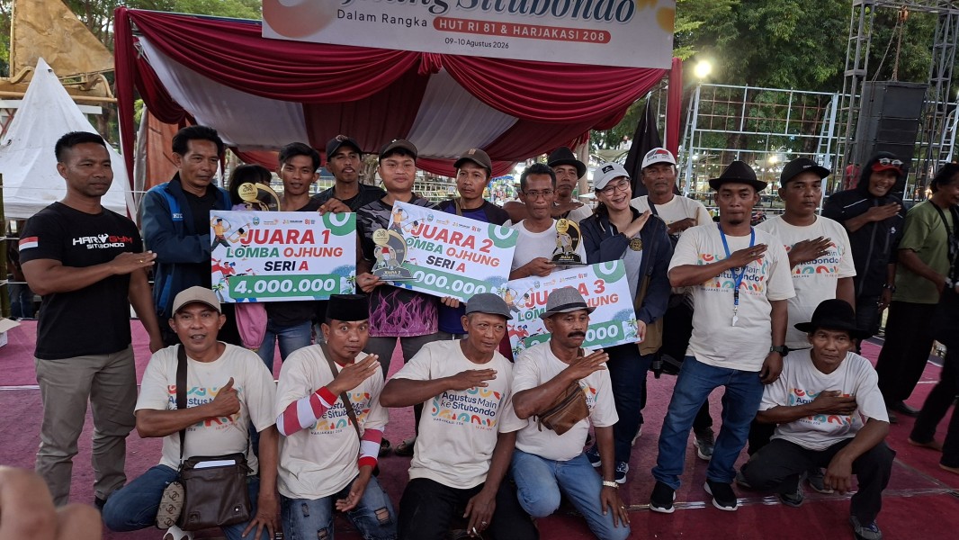 Lomba Ojhung di Situbondo Ramai Peminat, KORMI Fokuskan Regenerasi Pemuda