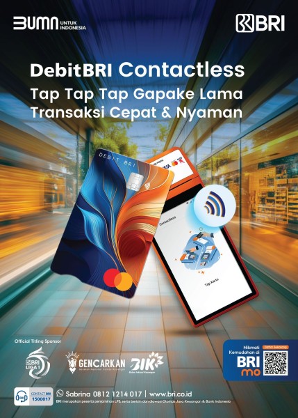 BRI Contactless Permudah Nasabah Lakukan Transaksi Internasional Seperti Menggunakan Kartu dan Mesin EDC