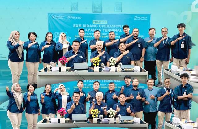 Tingkatkan Kompetensi, Pelindo Pekanbaru Laksanakan Training Operasional Terminal