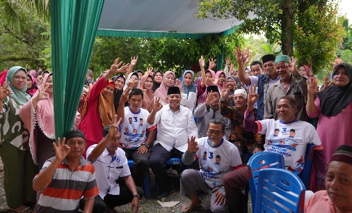 Calon Bupati Siak, Alfedri Prioritaskan Air Bersih dan Internet Gratis untuk Warga Kampung Sungai Limau