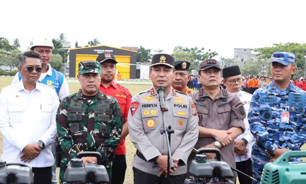 Polda Riau Gelar Apel Siaga Bencana, Pastikan Kesiapan Personel dan Sarpras