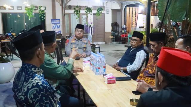 Sinergi Jaga Kamtibmas, Kapolres Meranti Pimpin Silaturahmi dengan Masyarakat