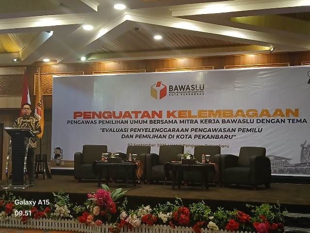 Bawaslu Pekanbaru Evaluasi dan Perkuat Peran Pasca Pemilu 2024