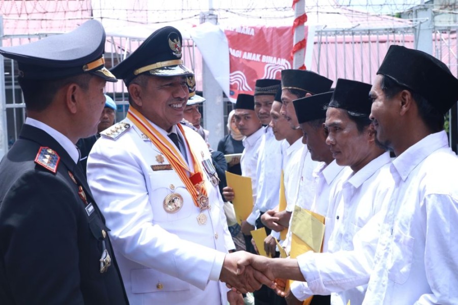 502 Napi Rutan Kelas II B Siak Menerima Remisi