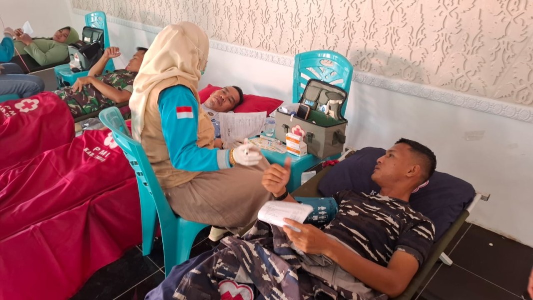Sambut HUT Kodam I/Bukit Barisan ke-75, Kodim 0314/Inhil Gelar Bhakti Sosial