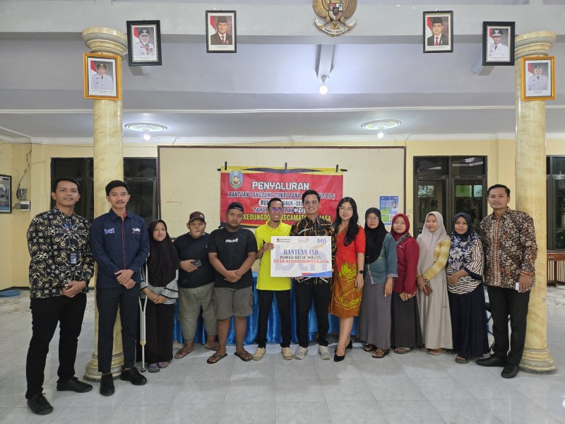 BTN Salurkan CSR untuk Rumah Batik Inklusi, Dorong Kemandirian Komunitas Difabel Situbondo