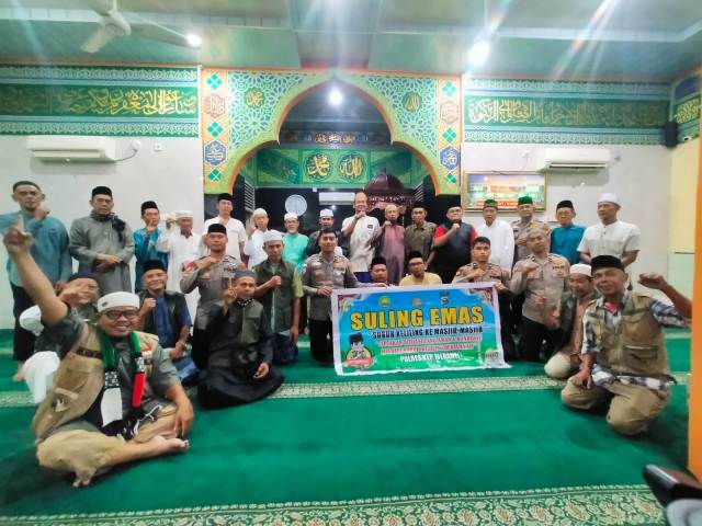 Jalin Silaturahmi dan Jaga Kamtibmas, Polres Kepulauan Meranti Gencarkan Program Suling Emas