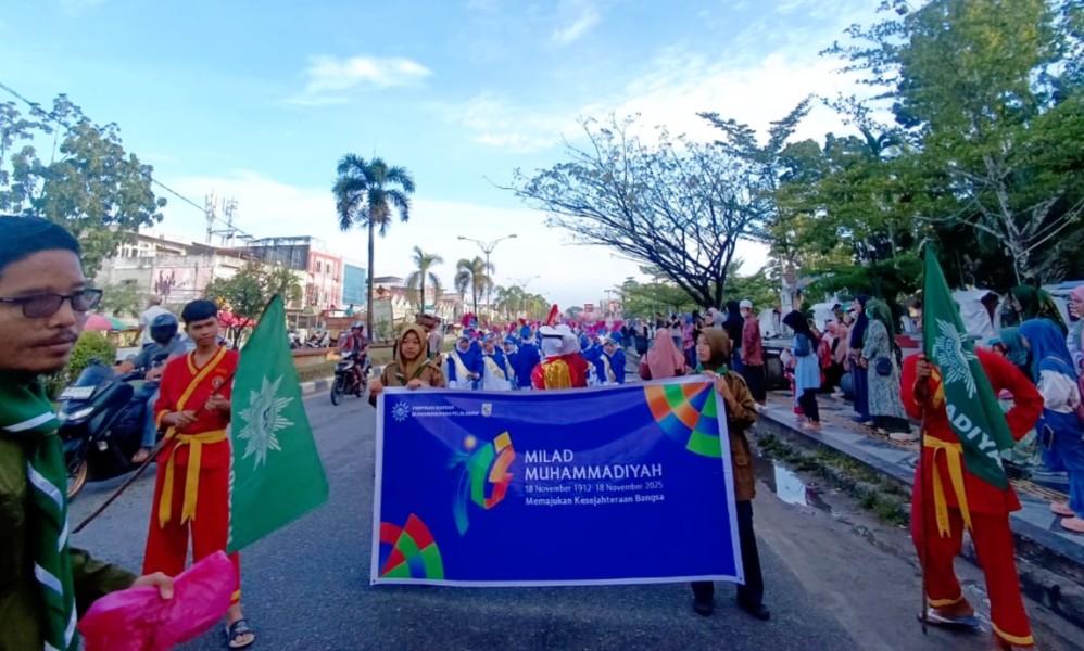 Milad Muhammadiyah ke-113 di Pelalawan, Dimeriahkan Pawai hingga Tabligh Akbar