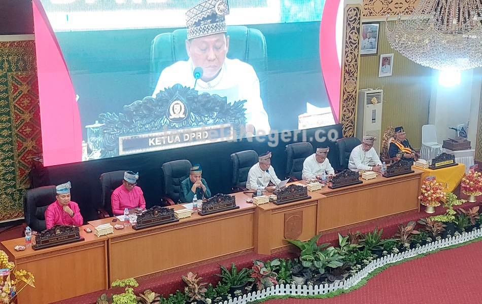 Paripurna Istimewa HUT ke-27 Pelalawan: DPRD Telah Sahkan 340 Perda untuk Pembangunan Daerah