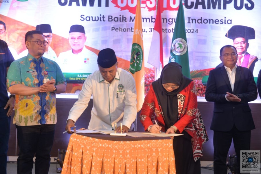 Apkasindo Buka Wawasan Mahasiswa Riau Sawit Penting untuk Pembangunan