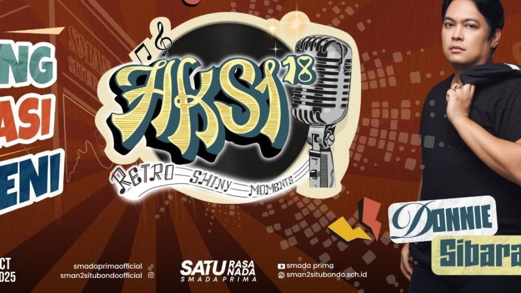 SMA Negeri 2 Situbondo Meriahkan HUT ke-18 dengan Tema “Retro Shiny Moment”