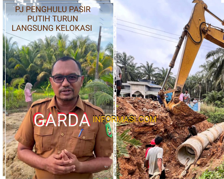 Perkebunan PT SIMP Tbk,Turunkan Alat Berat Perbaiki Jembatan Penghubung