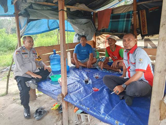 Bhabinkamtibmas Simpang Beringin Laksanakan DDS untuk Tingkatkan Keamanan dan Ketertiban