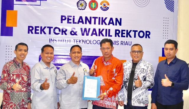 Institut Teknologi Bisnis Riau Resmi Lantik Rektor dan Wakil Rektor Periode 2026–2030