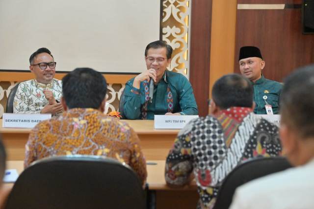 Pemkab Bengkalis Menggelar Exit Meeting Pemeriksaan Interim(LKPD)